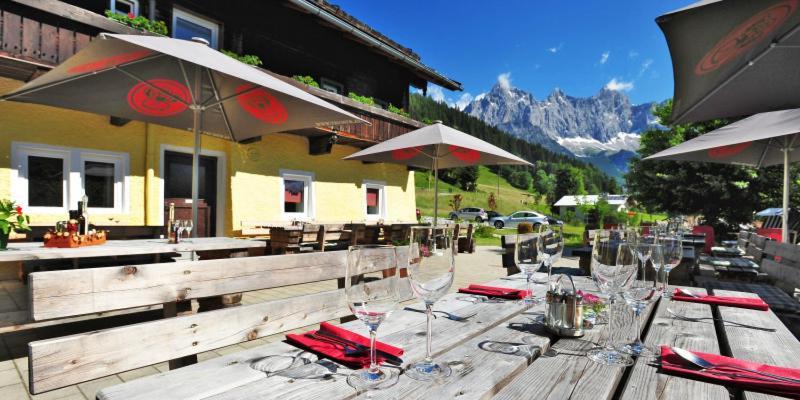 Hotel Bergglueck Filzmoos Esterno foto